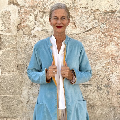 Vacation loose coat 312