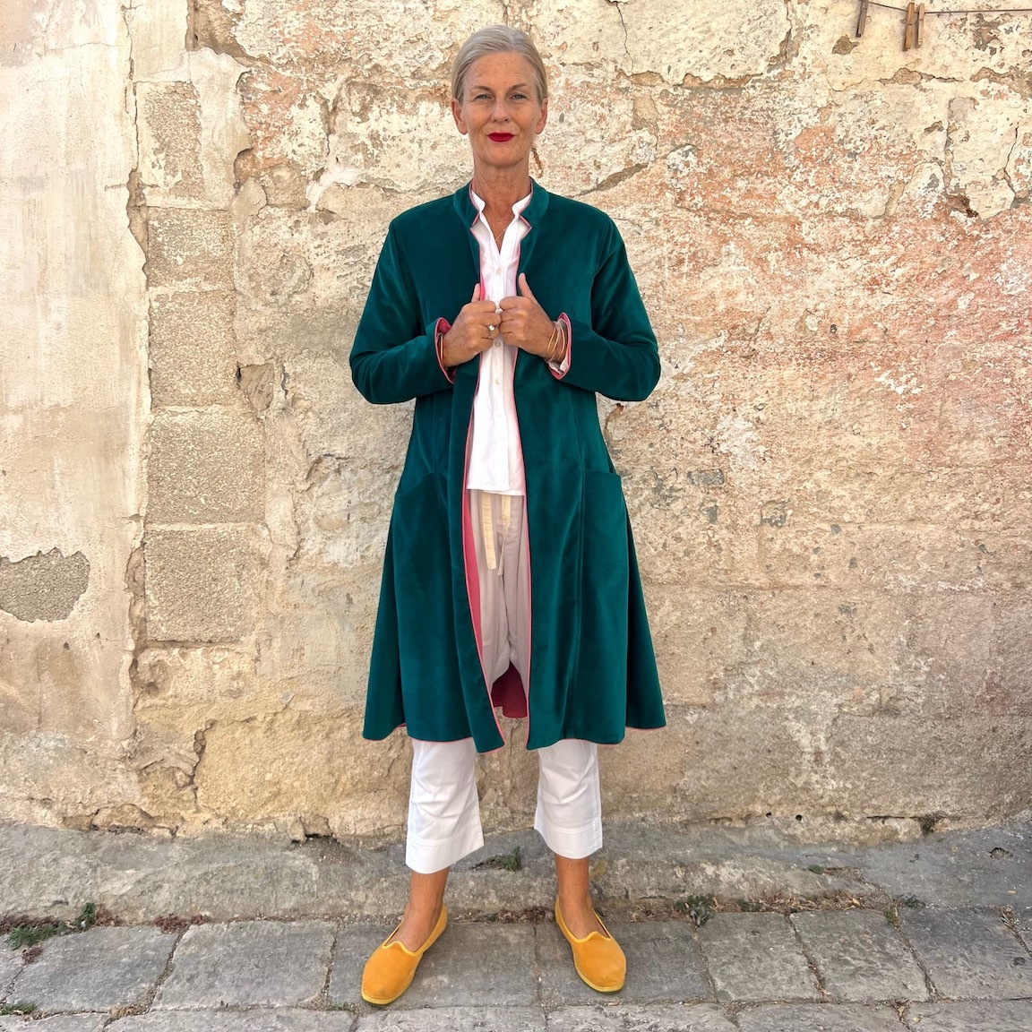 Vacation loose coat 312