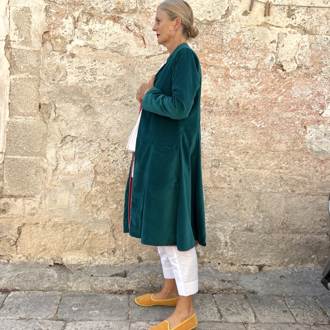 Vacation loose coat 312