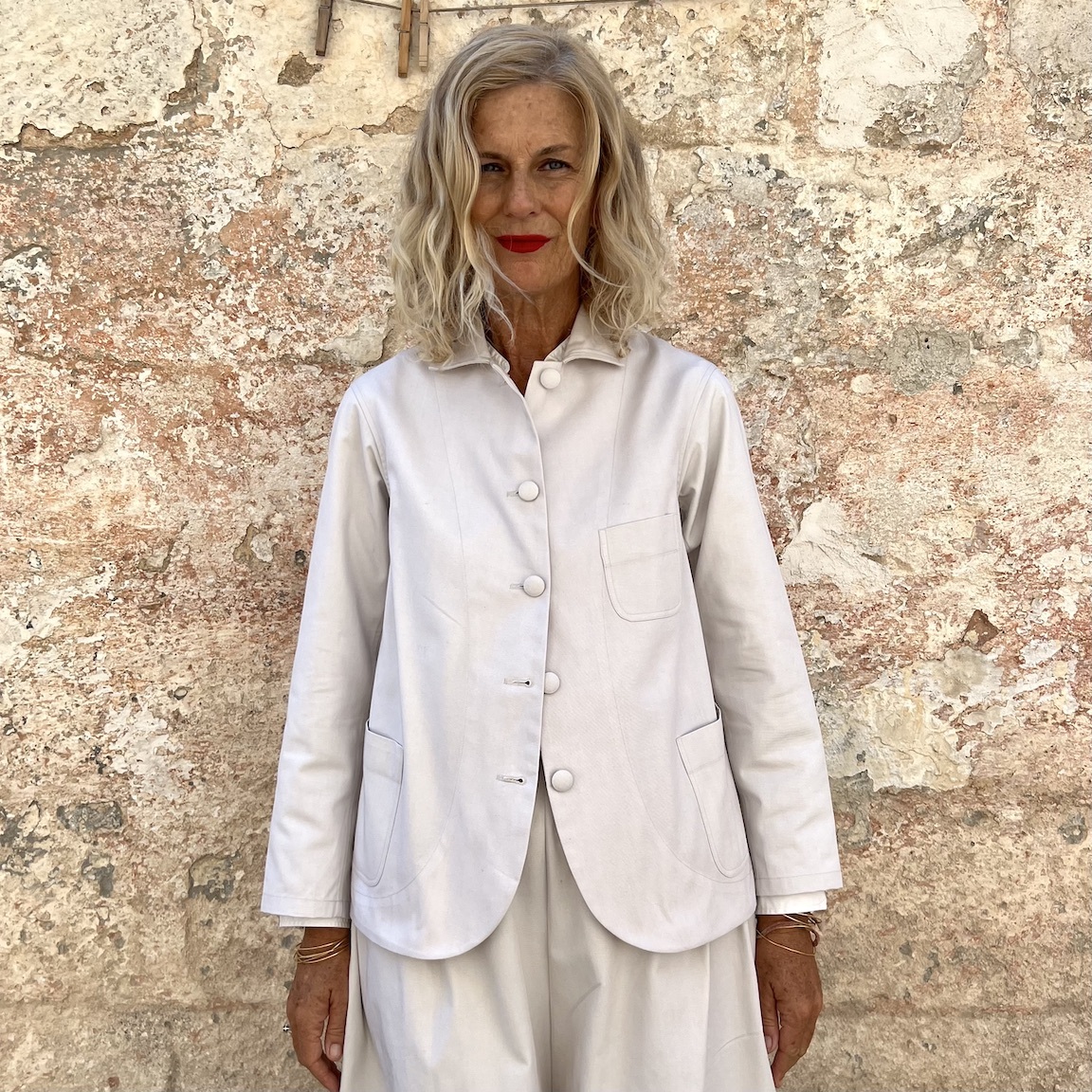 Vacation loose jacket 313