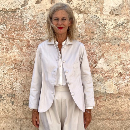 Vacation loose jacket 313