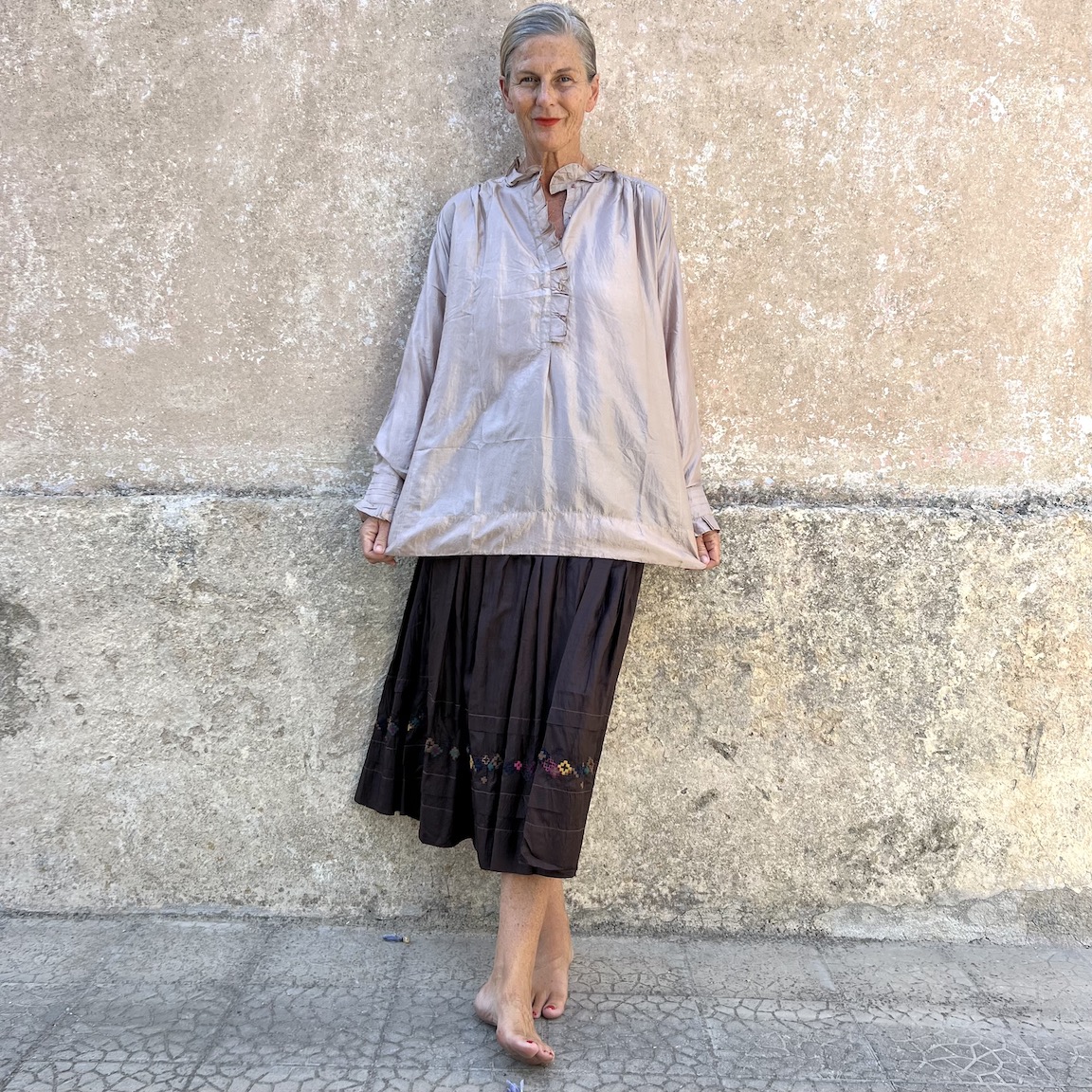 Vacation loose skirt 215