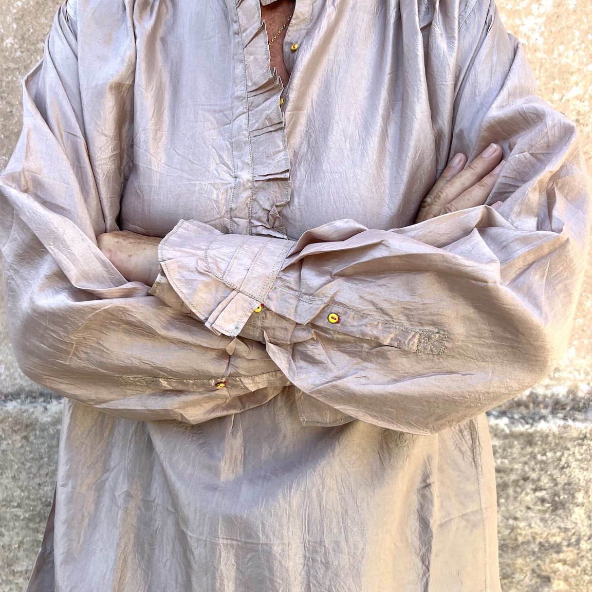 Vacation loose blouse 216