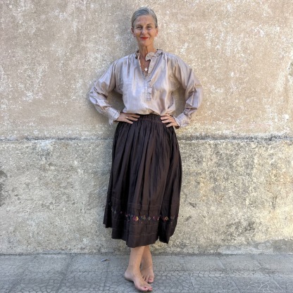 Vacation loose skirt 215