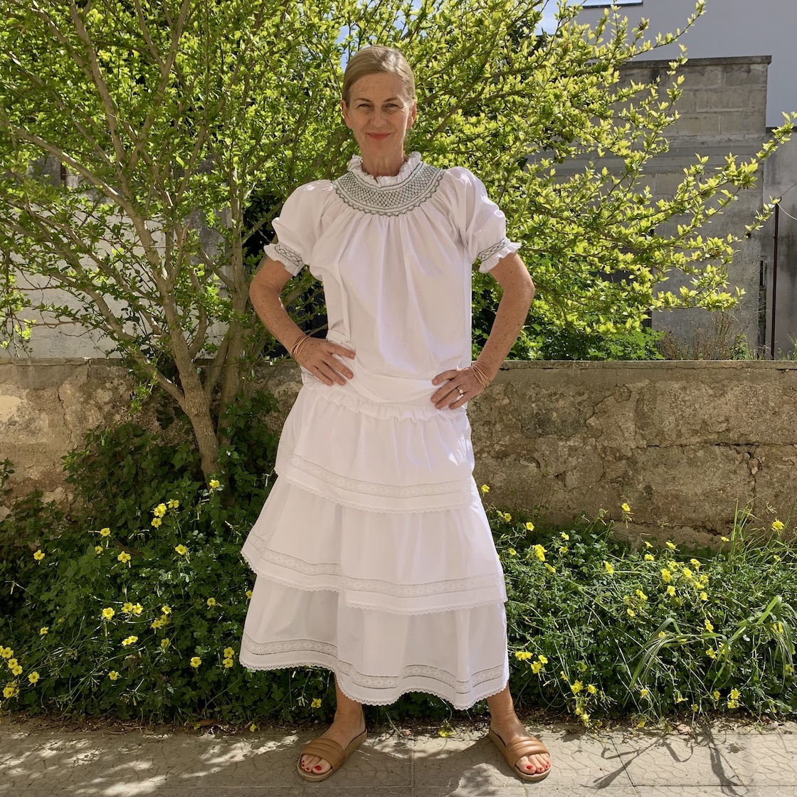 Vacation loose dress 206