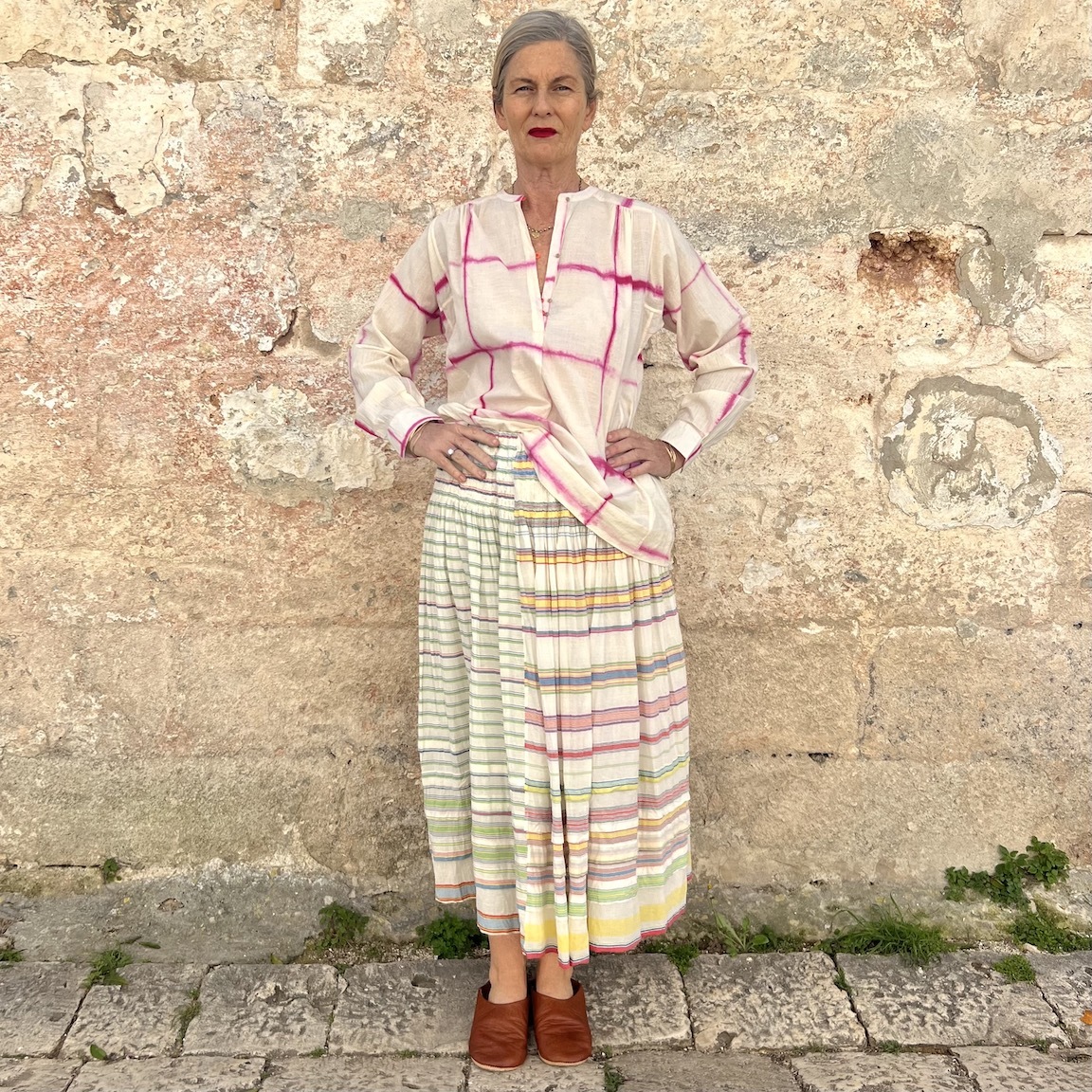 Vacation loose shirt 238