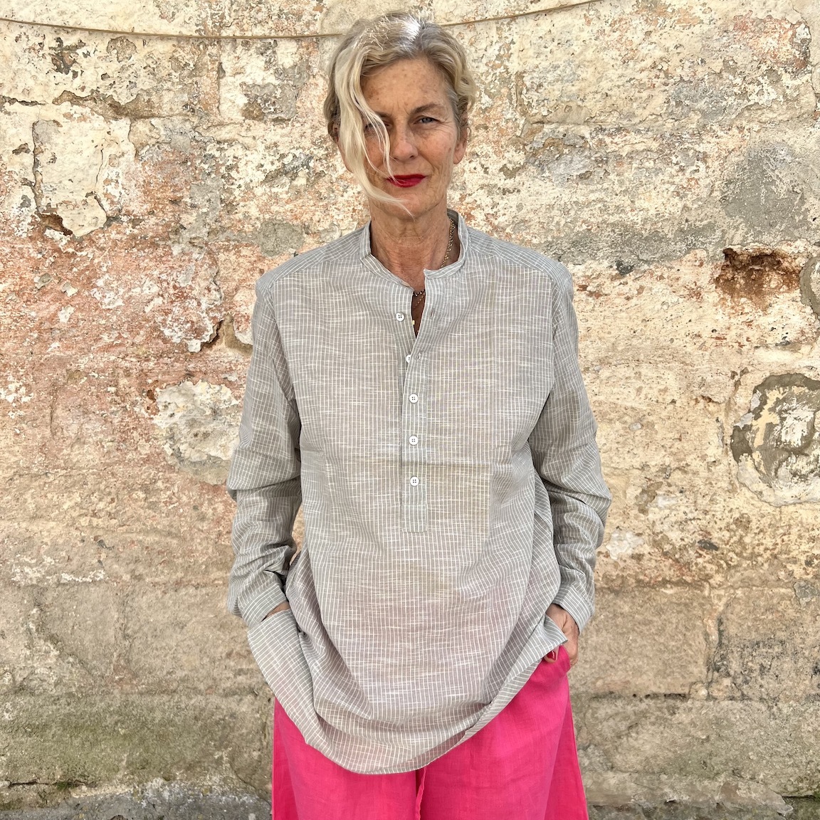Vacation loose shirt 304