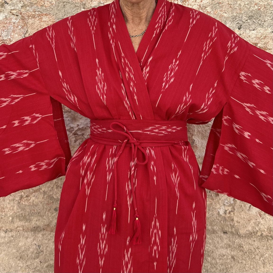 Vacation loose kimono 242