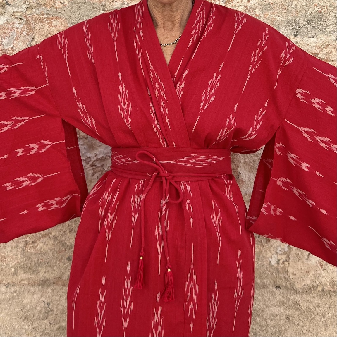 Vacation loose kimono 242