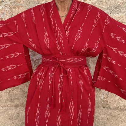 Vacation loose kimono 242