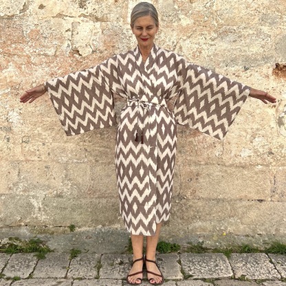 Vacation loose kimono 242