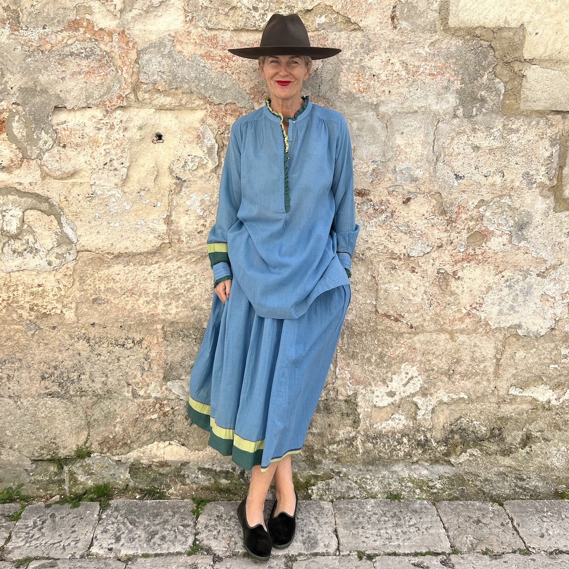 injiri cotton blouse rasa 111