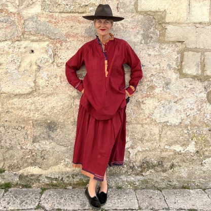 injiri cotton blouse rasa 111