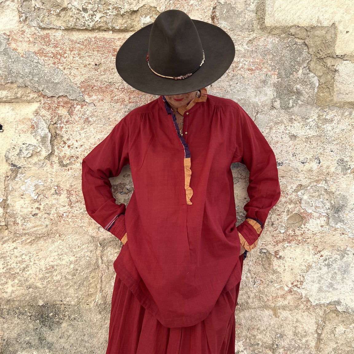 injiri cotton blouse rasa 111