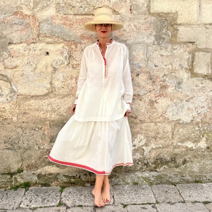 injiri cotton blouse rasa 111