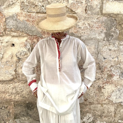 injiri cotton blouse rasa 111