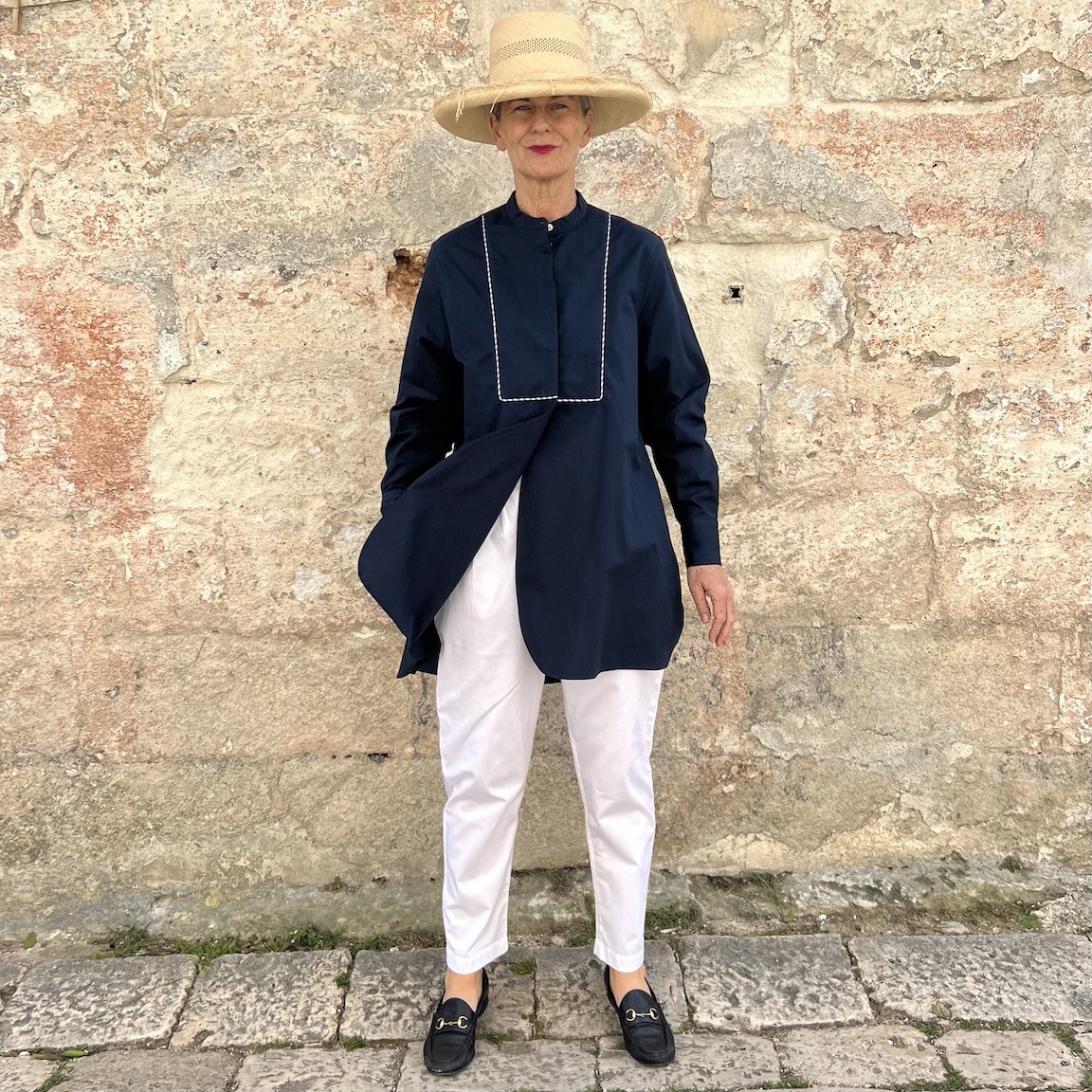 Vacation loose shirt 254