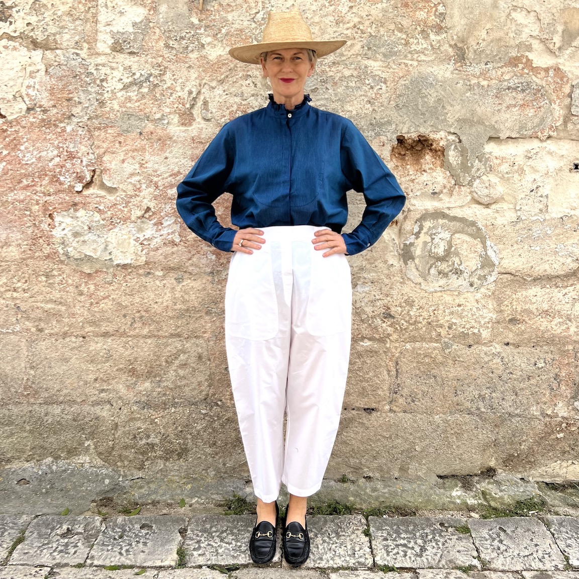 Vacation loose pants 102