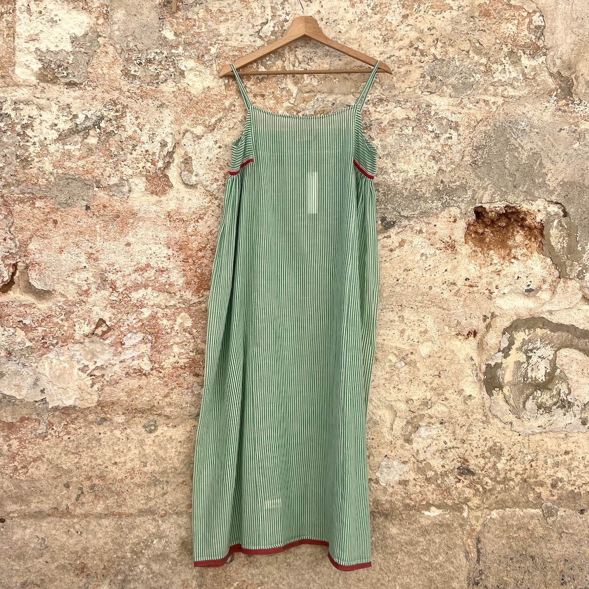 Vacation loose suspender dress 257