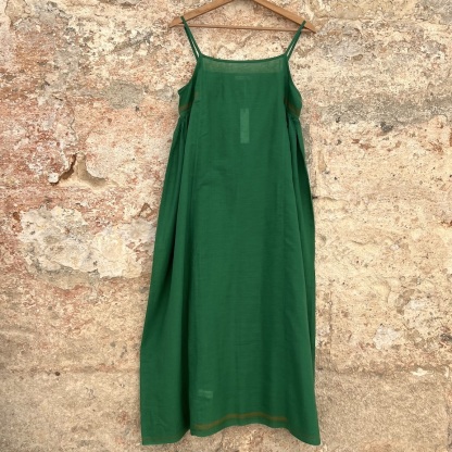 Vacation loose suspender dress 257