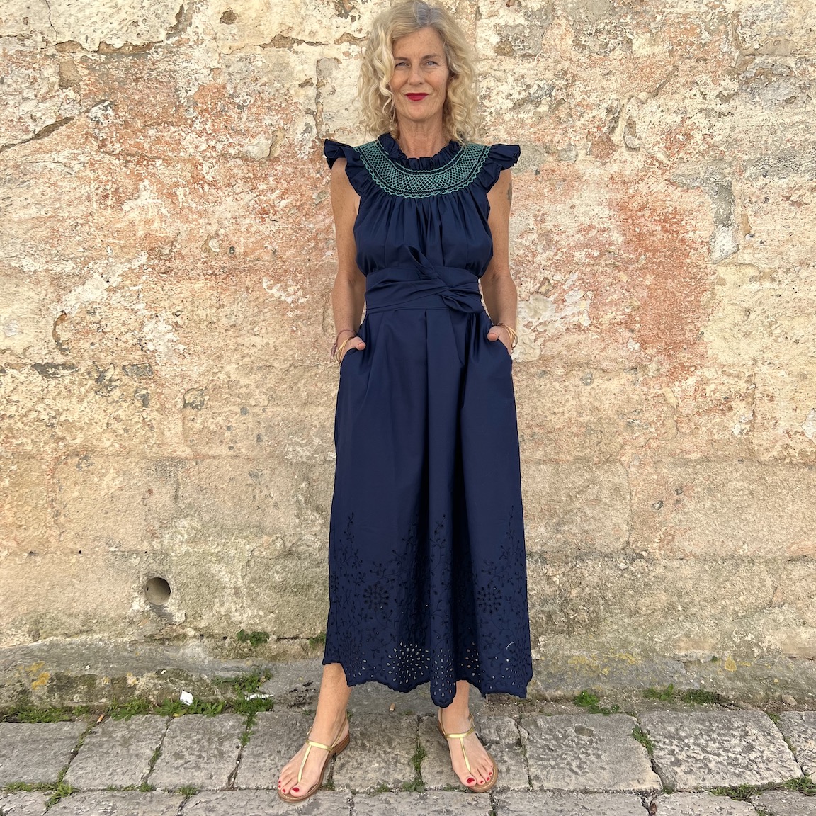 Vacation loose dress 210