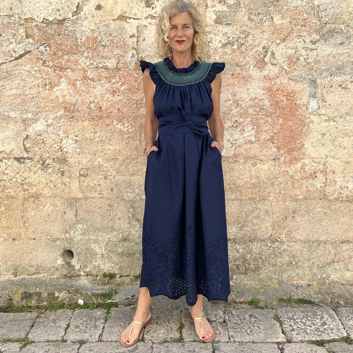 Vacation loose dress 210
