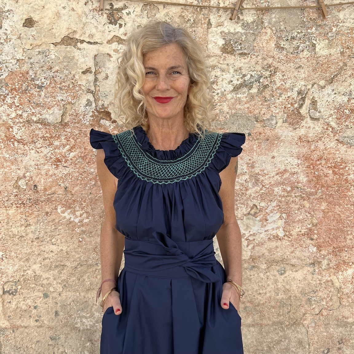 Vacation loose dress 210