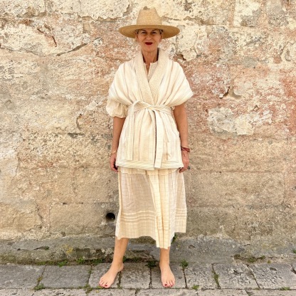 Vacation loose shirt 266
