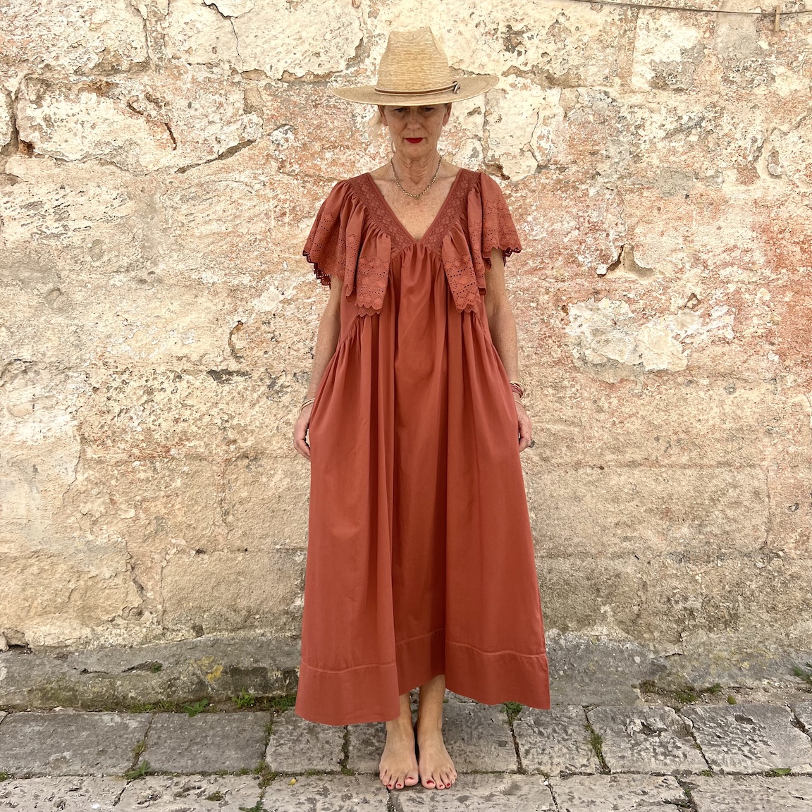 Vacation loose dress 261