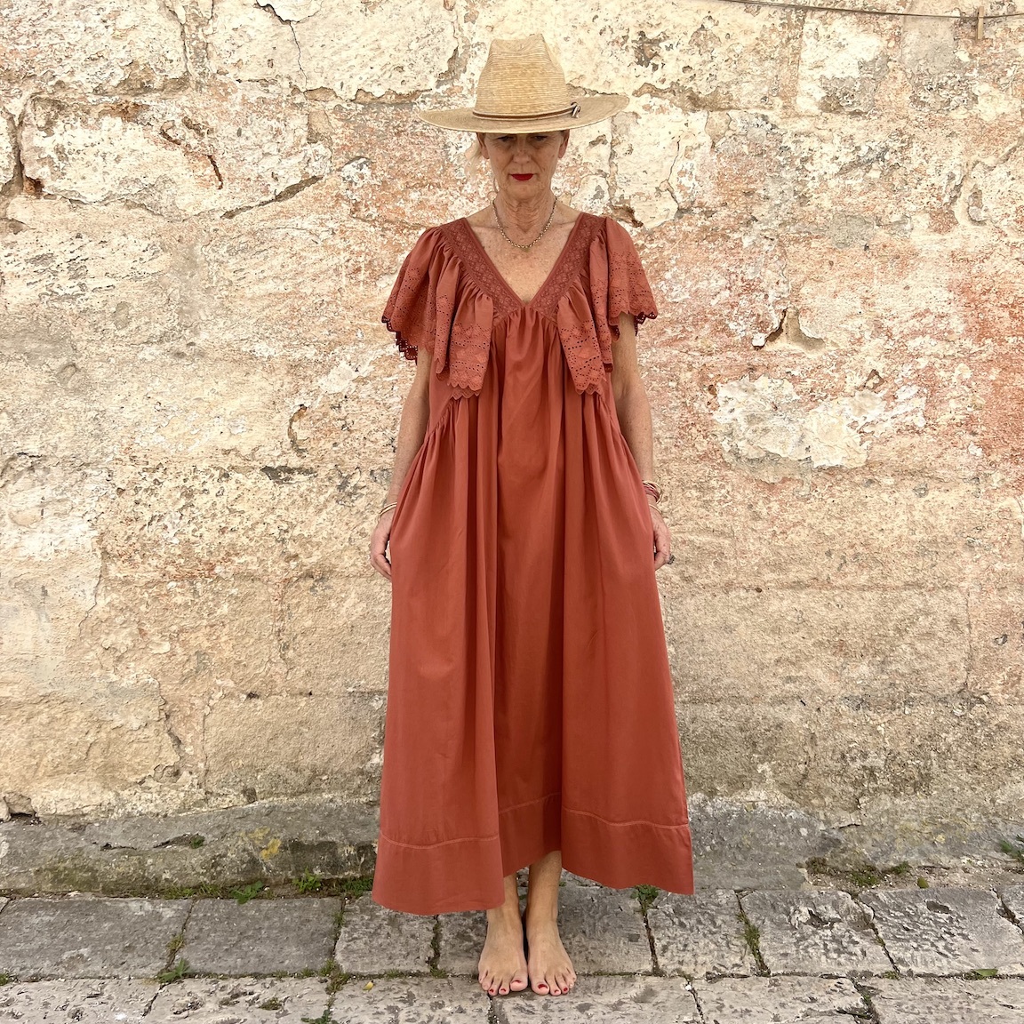 Vacation loose dress 261