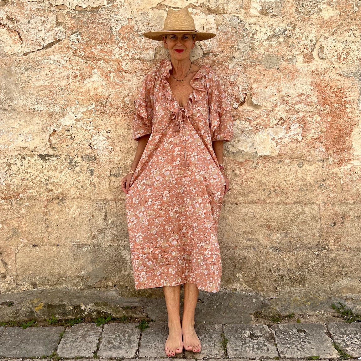 Vacation loose dress 264