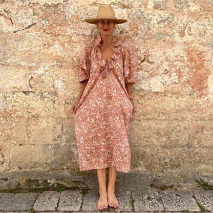 Vacation loose dress 264