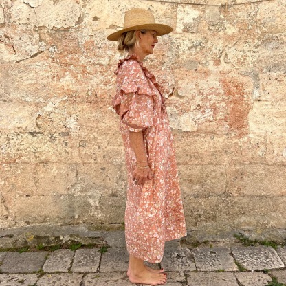 Vacation loose dress 264