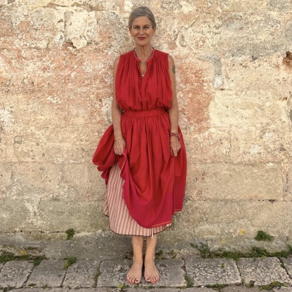 Vacation loose dress 271