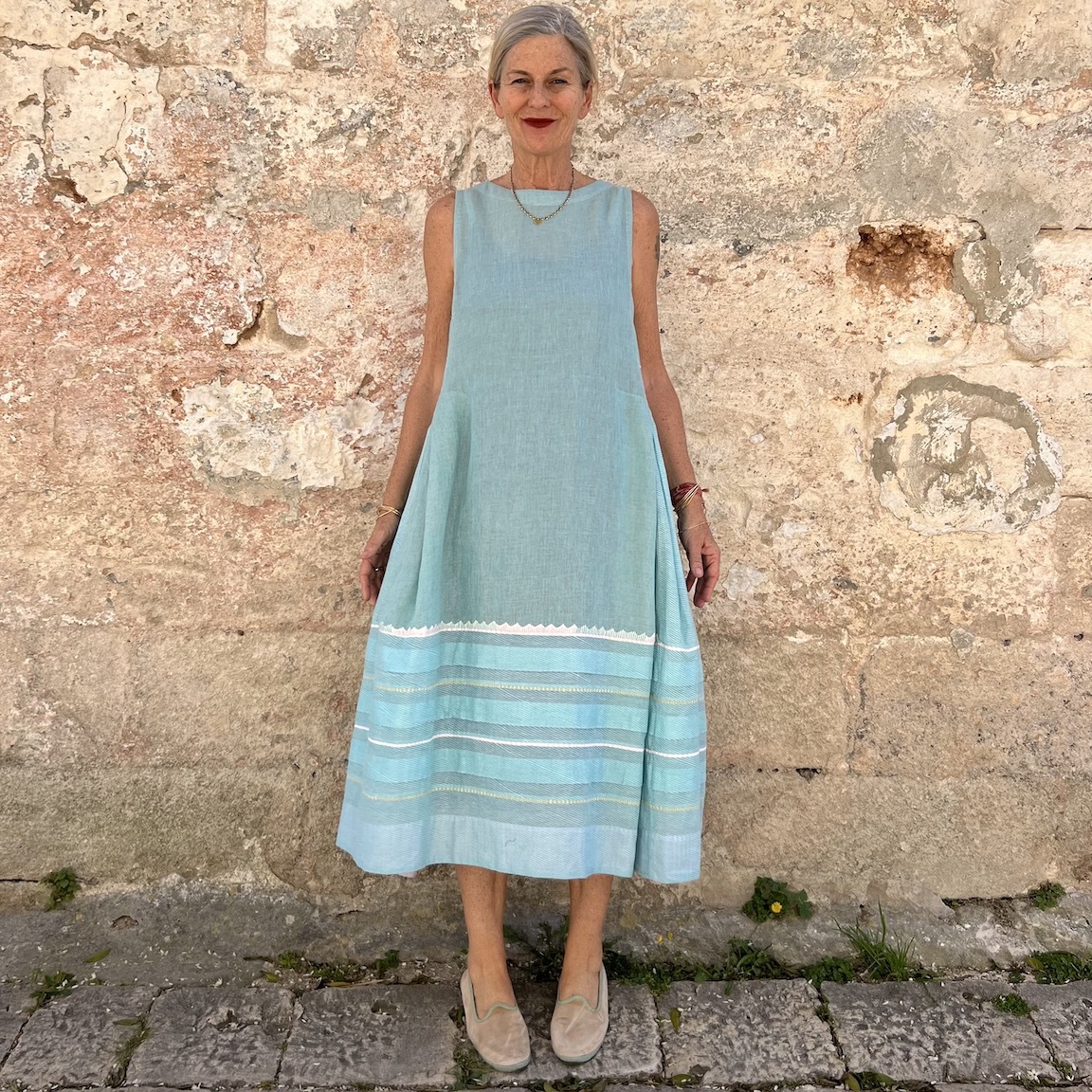 Vacation loose dress 277