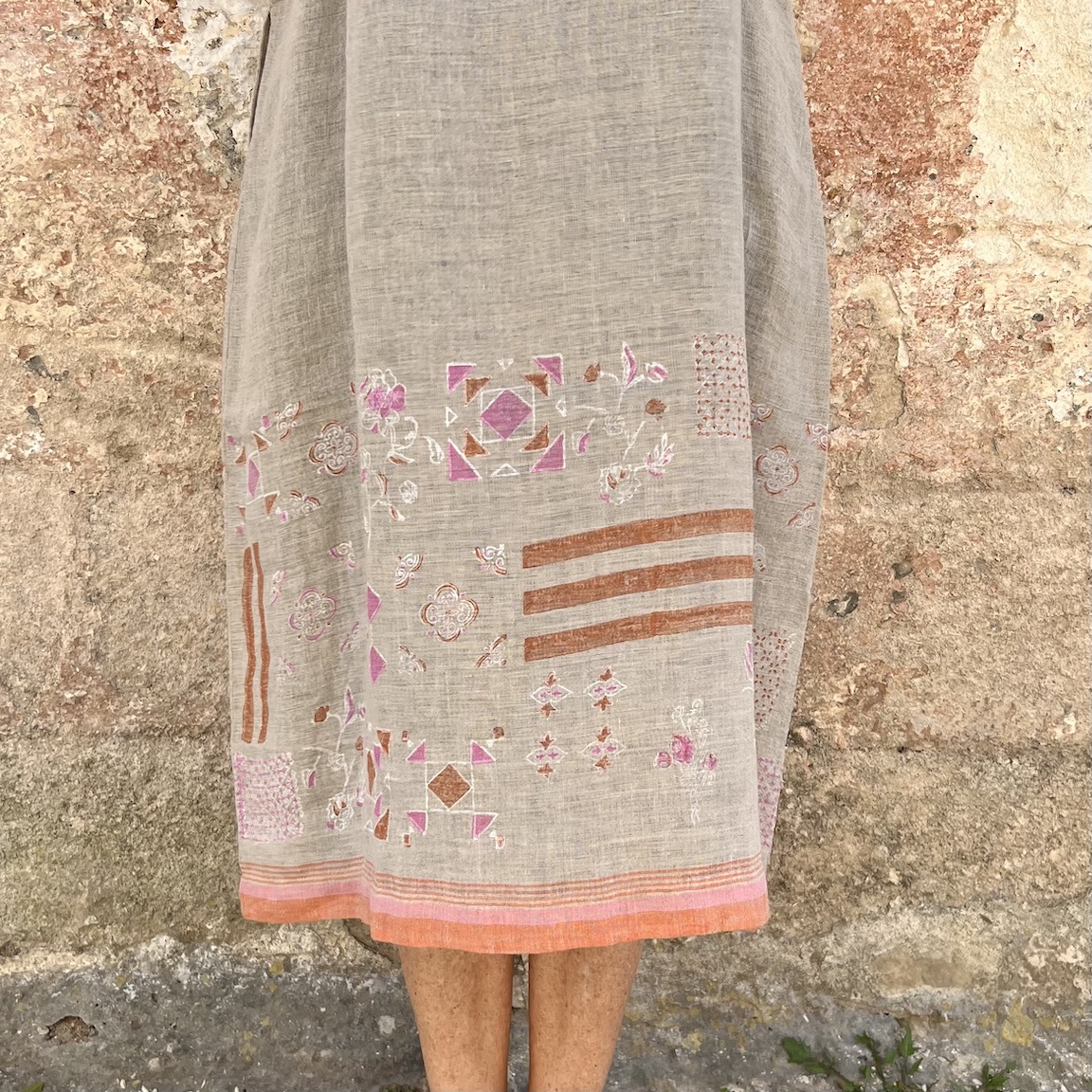 Vacation loose dress 279