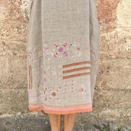 Vacation loose dress 279