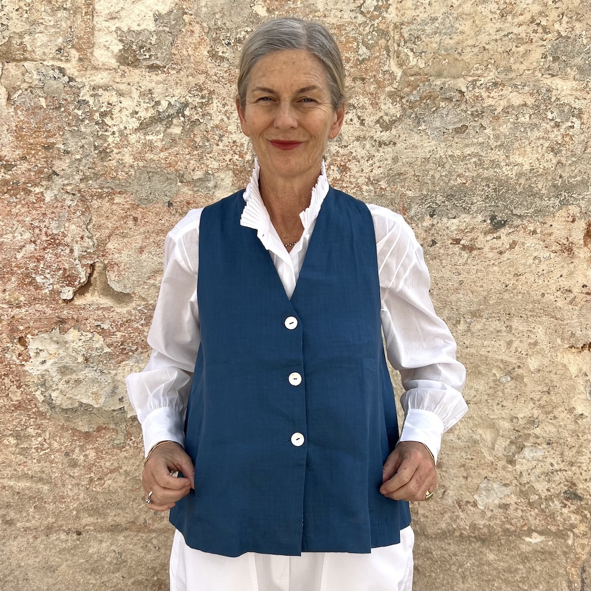 Vacation loose vest 292