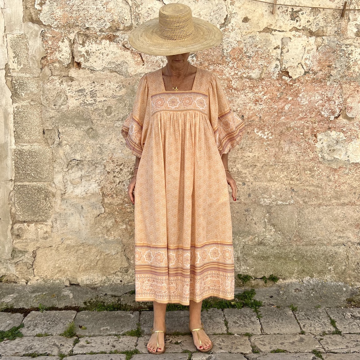 Vacation loose dress 214