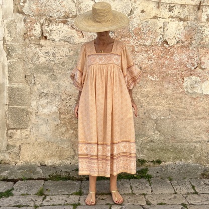 Vacation loose dress 214