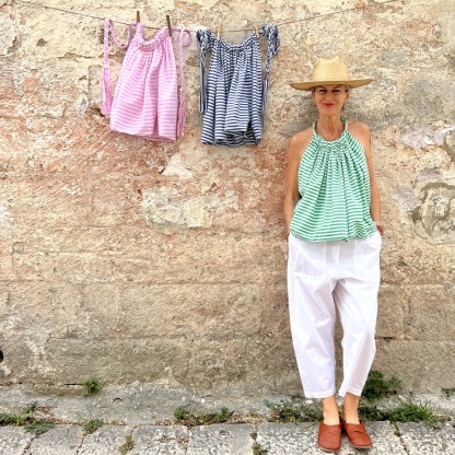 Vacation loose top 287