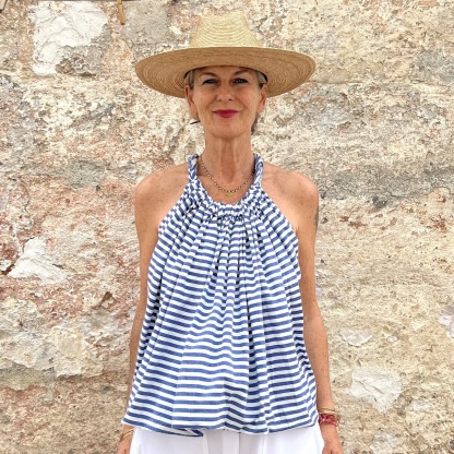 Vacation loose top 287