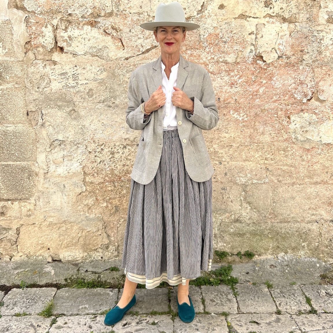 Vacation loose jacket 217