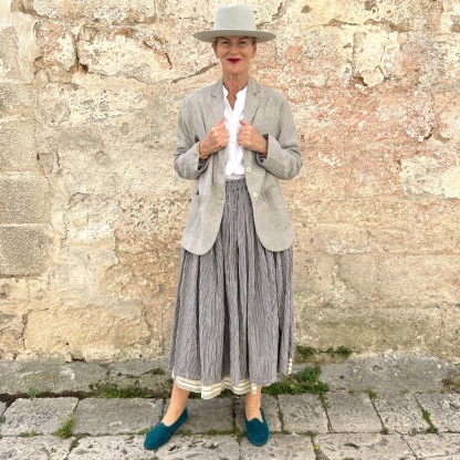 Vacation loose jacket 217