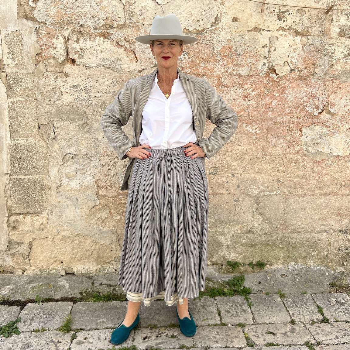 Vacation loose jacket 217