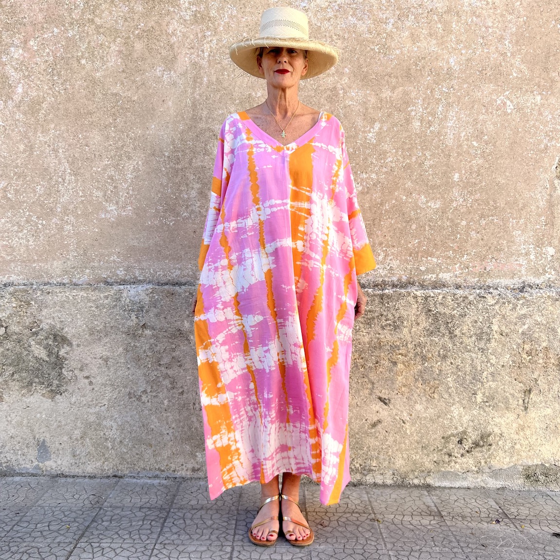 Vacation loose dress 220