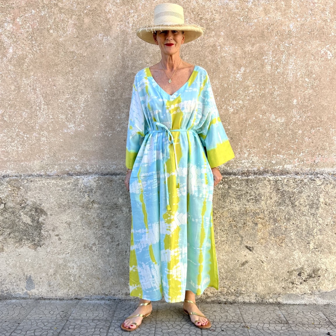Vacation loose dress 220