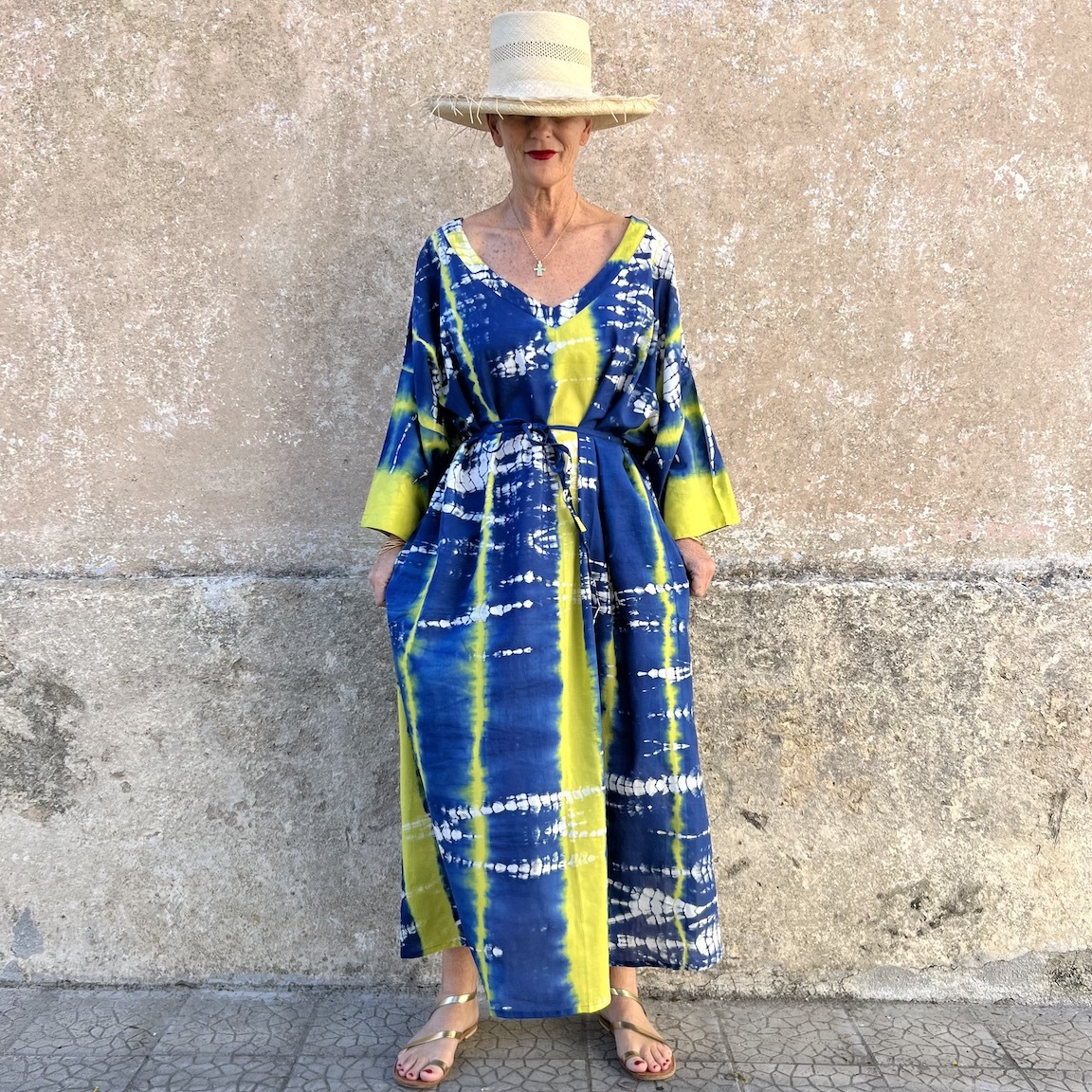 Vacation loose dress 220