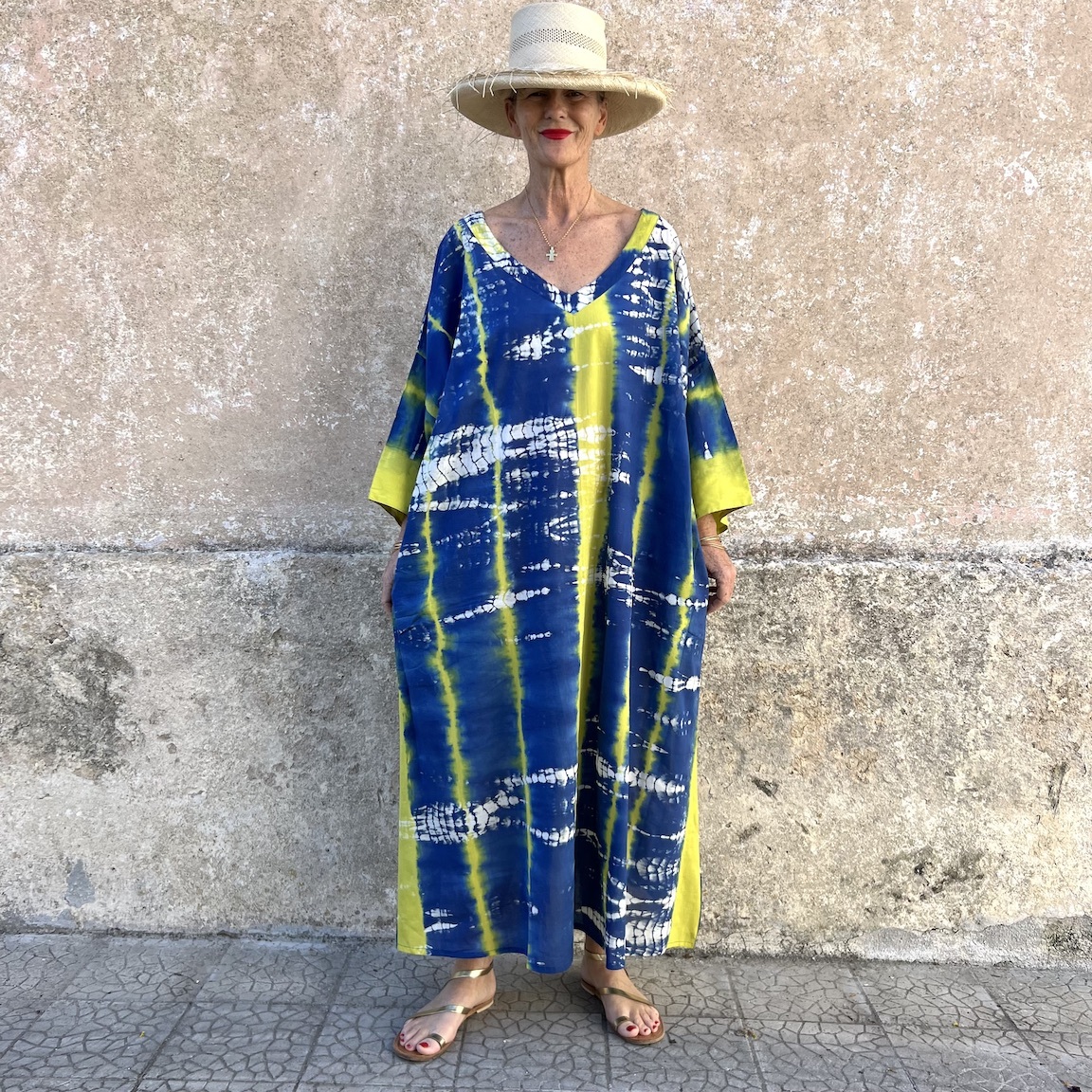 Vacation loose dress 220