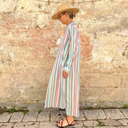 Vacation loose dress 296